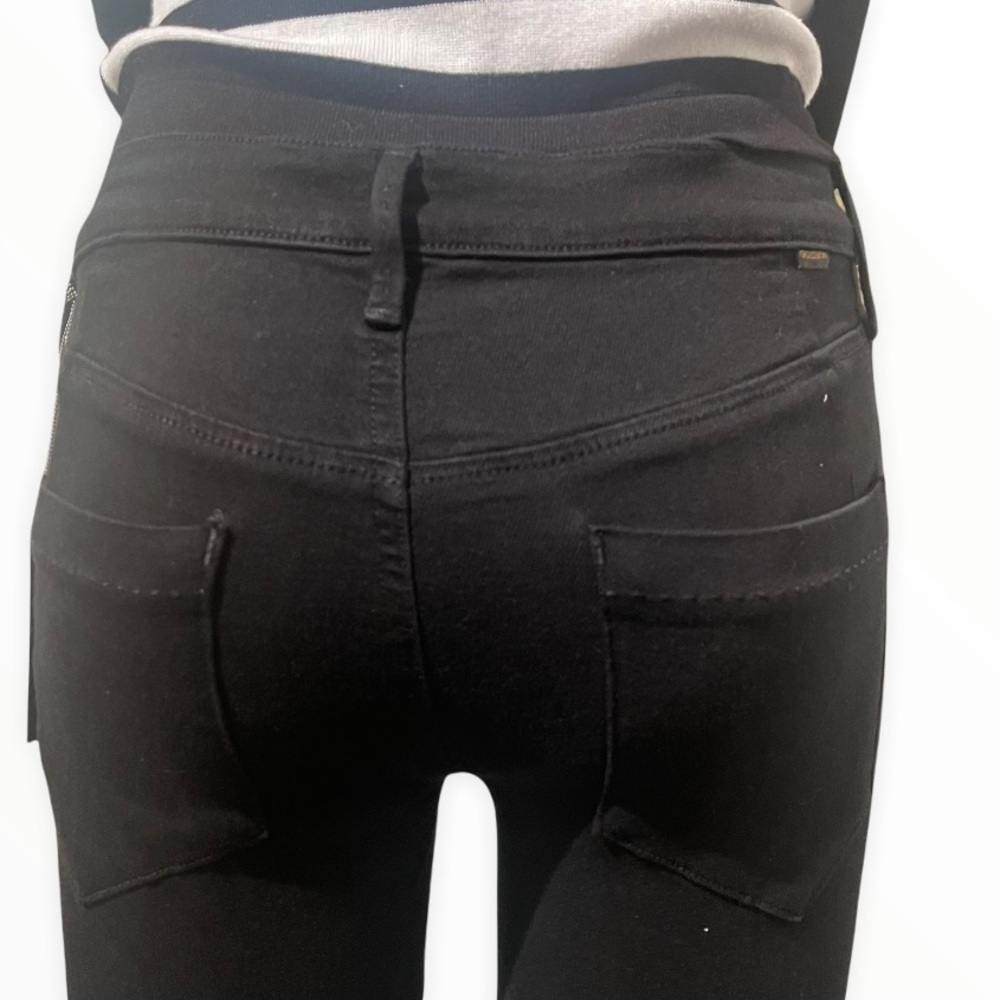 Goldsign Marcie Crop Skinny Ankle Zipper Jeans - Picture 16 of 16